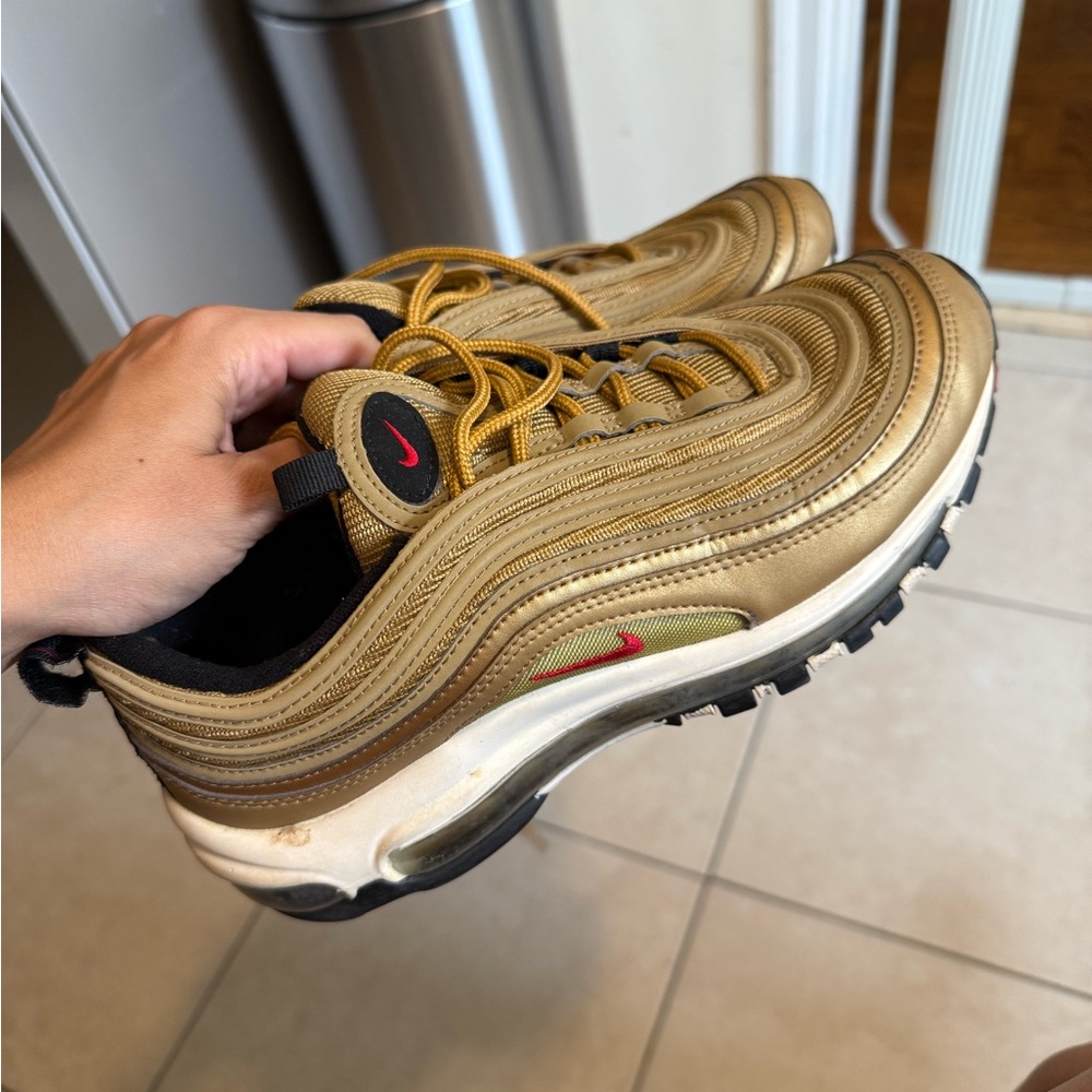 Nike Air Max 97 Metallic Gold Sneakers